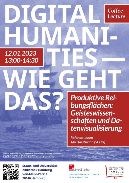 Vortrag Jan Horstmann: Produktive Reibungsflächen: Geisteswissenschaften und Datenvisualisierung