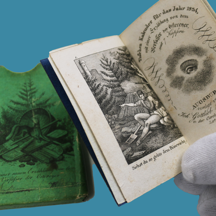 Rollwagen-Kalender der Staats- und Stadtbibliothek Augsburg